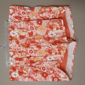 Avia Orange Flowed Athletic Shorts w Inner Orange Layer Size XXL (20)